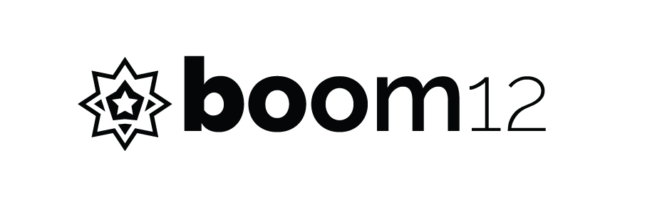Boom12 brandmark (2016) © Dane Aleksander
