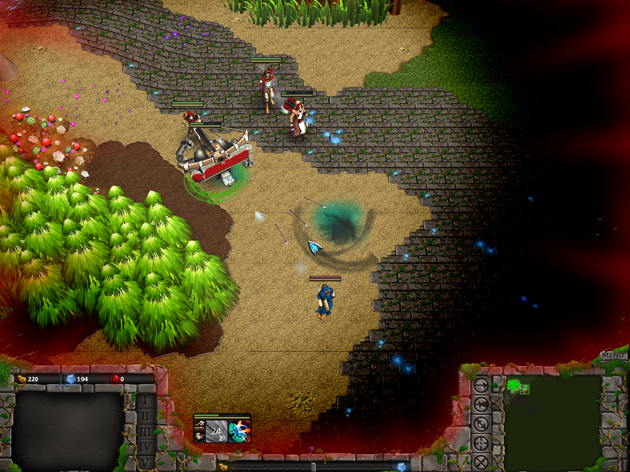 Chaos Reigns – Gameplay screenshot 1 (2011) © PolyUnite