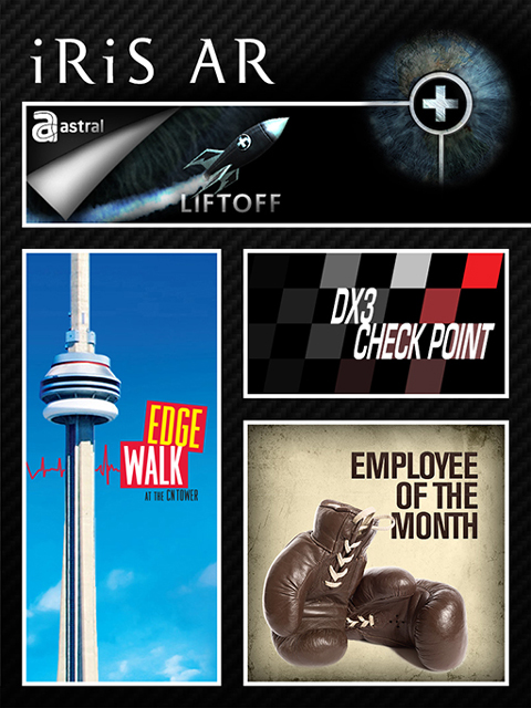 iRiS AR App, menu (2013) © Current Studios