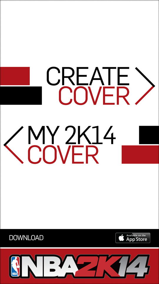 NBA 2K14 Cover App menu (2013) © Current Studios